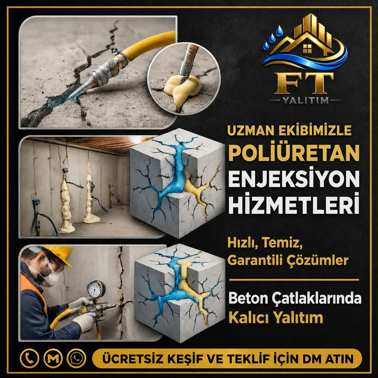 Karabağlar Su yalıtım işleri ve su izolasyon hizmeti